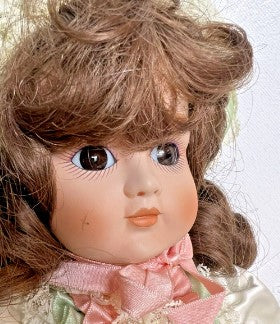 Porcerlain Doll Garbrielle Gorham Collection 17 inches