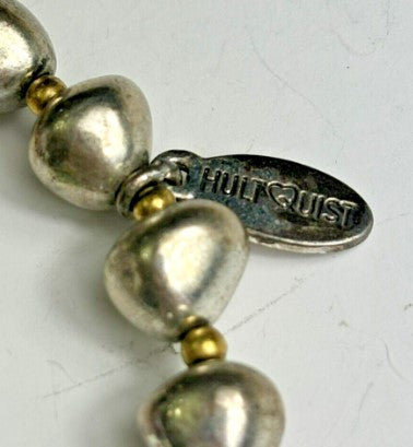 Bracelet Pearl with acron charm  - Hultquist Copenhagen