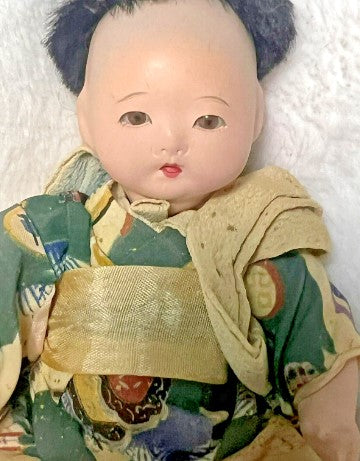 Vintage- Antique Japanese Baby Doll 7 Inches