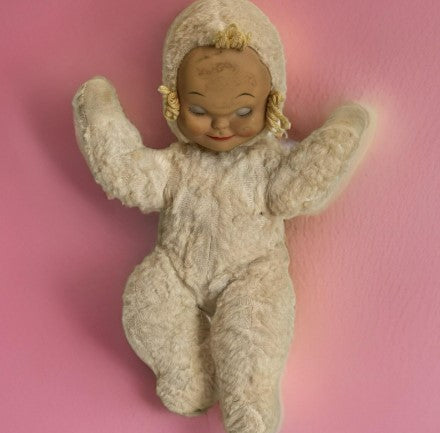 Vintage Knickerbocker Toy Co Inc New York Cuddle Doll Circa 1940