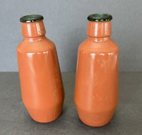 Pair of Portuguese Wine Bottle 6 Inches