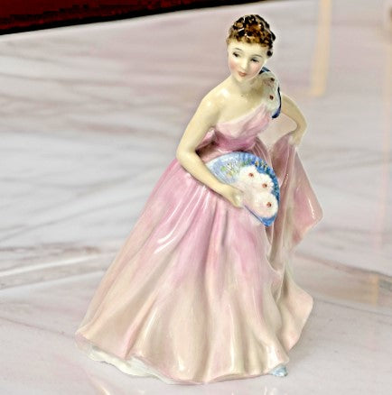 Royal Doulton figurine Invitation HN2170 was designed by Peggy Davies in 1956