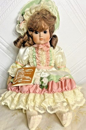 Porcerlain Doll Garbrielle Gorham Collection 17 inches