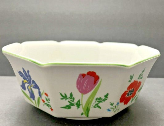 Serving Bowl - Primavera Taste Seller Sigma Floral   9.5 Inches