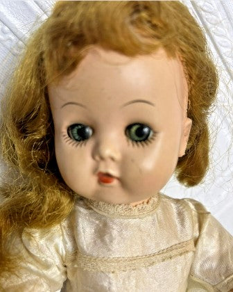 Doll- Cinderella  Doll 1955 Vintage  10 inches Blinking Eyes