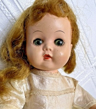 Doll- Cinderella  Doll 1955 Vintage  10 inches Blinking Eyes