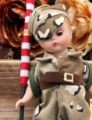 Madame Alexander Welcome Home Desert Storm 1991 Boy Doll, 8 in, 911 original box