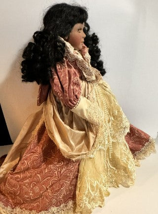 Treasured Heirloom Porcelain Doll EMILY ROSE 20 inches - Janis Berard