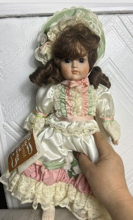 Porcerlain Doll Garbrielle Gorham Collection 17 inches