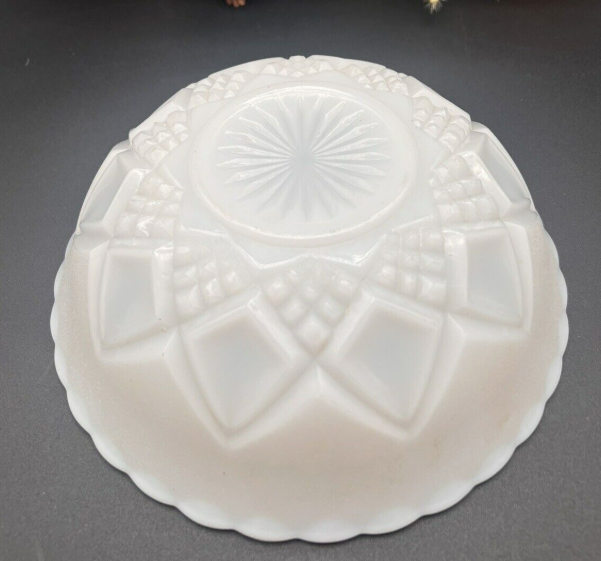 Westmoreland  Milk Glass Bowl 8.5 Inches  vintage